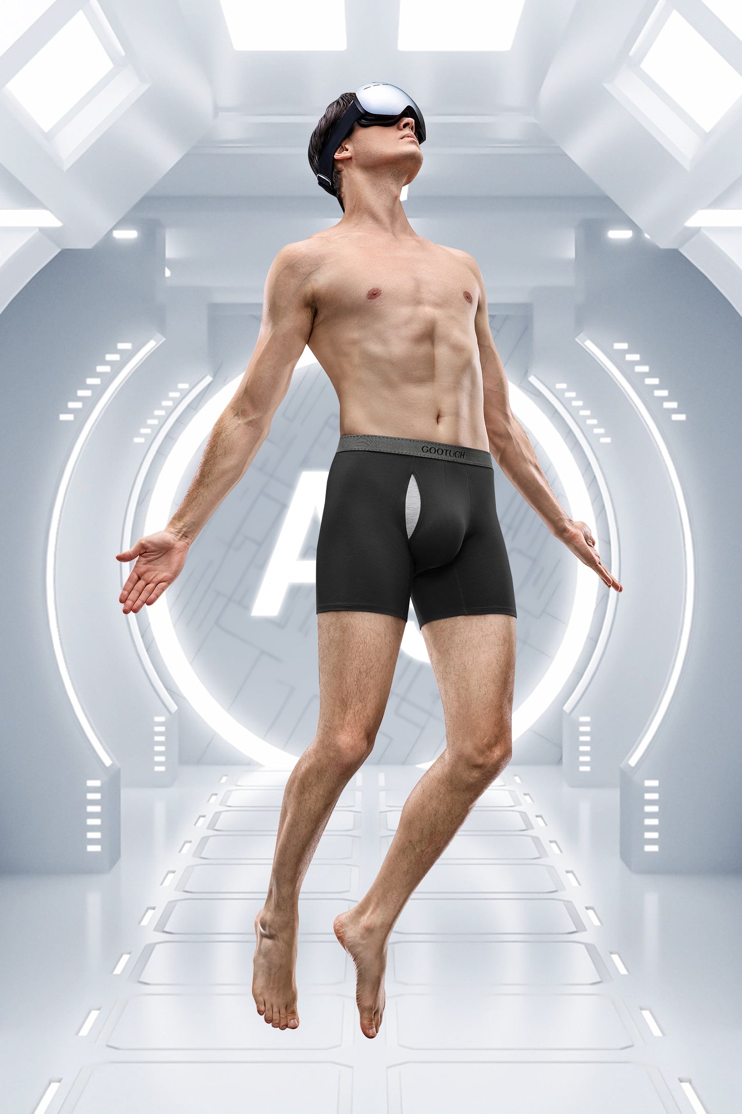Men's Silver-Ion Tech Underwear Seamless Foot Mouth