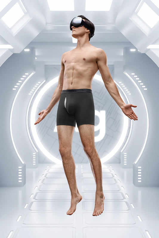 Men's Silver-Ion Tech Cotton Boxer Briefs